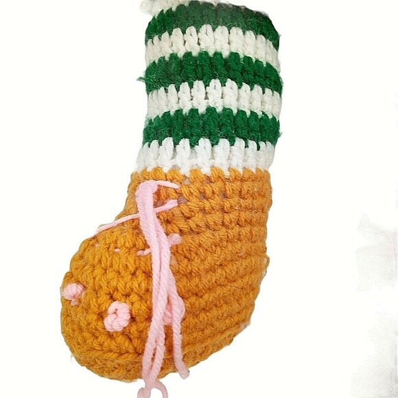 Vintage Raggedy Doll With Crochet Outfit & Yarn Hair - Picture 6 of 7